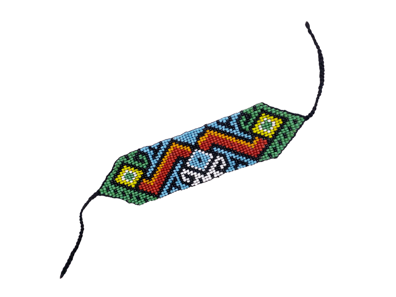 Shipibo Conibo Beaded Bracelet