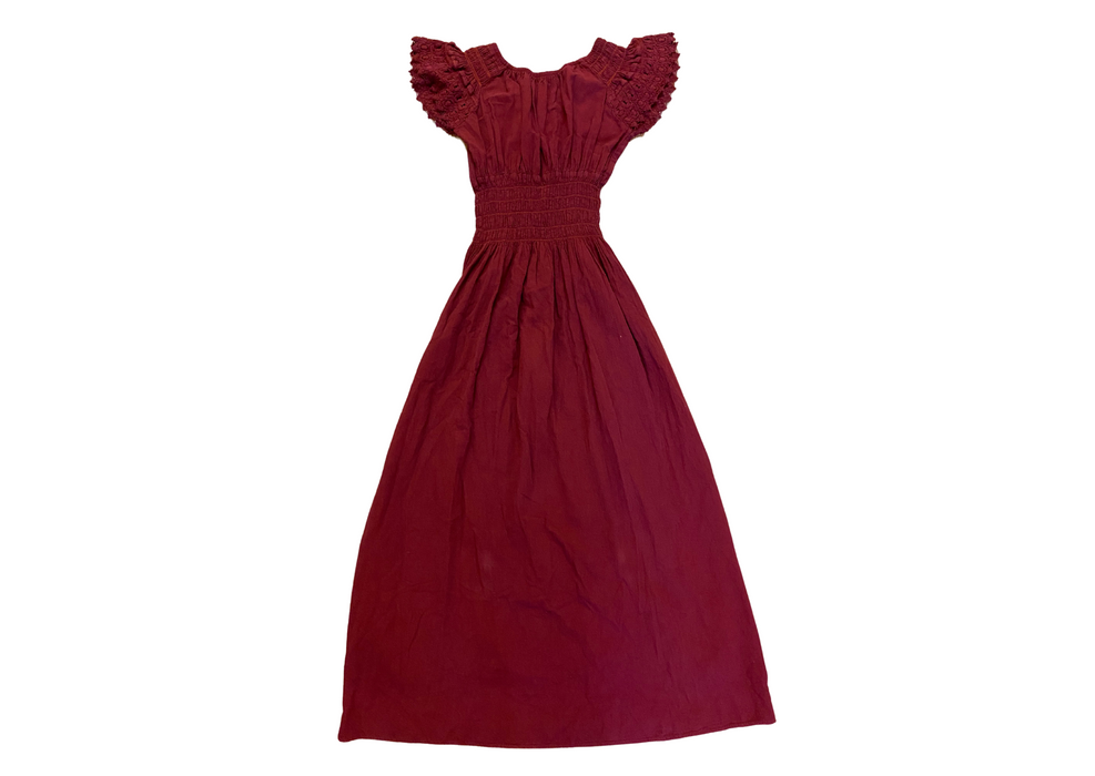 Shipibo Dress - Red