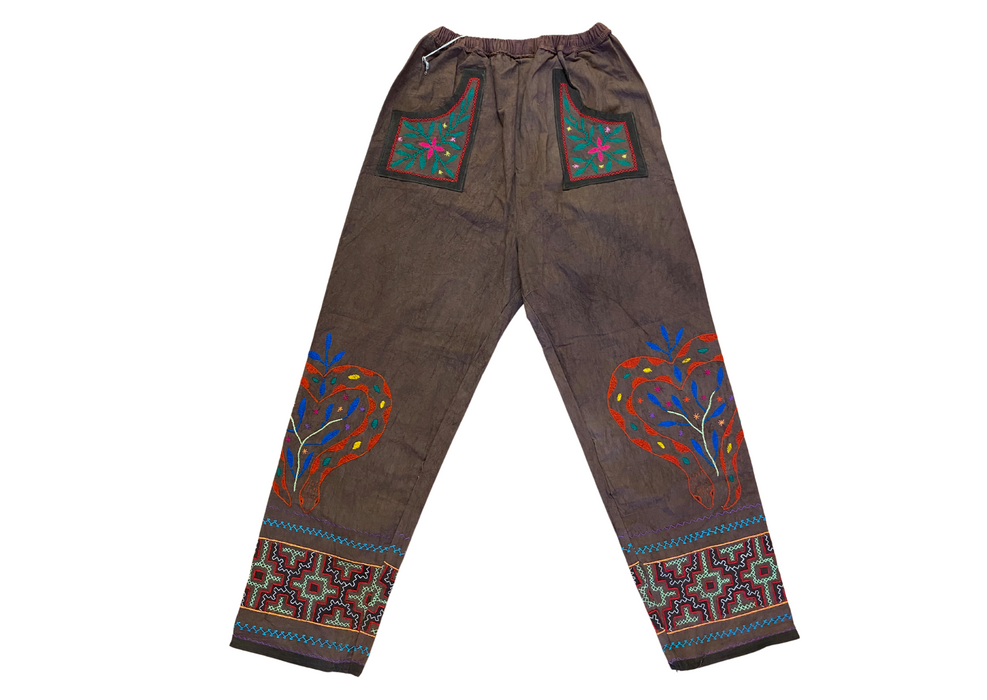 Shipibo Conibo Embroidered Trousers